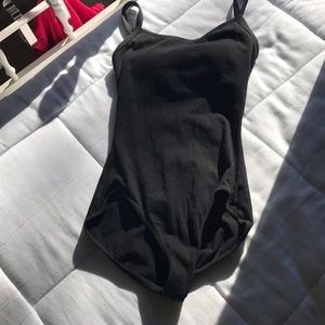 Black Capezio Cami Leotard